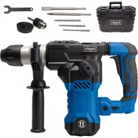 Bohrhammer DH1500 Plus Scheppach - 1500W | 7Joule | SDS-Plus | 0-920min-1 variable Drehzahl | inkl. Koffer