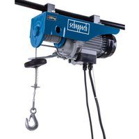 Elektrischer Seilzug HRS300 Scheppach - max. 125kg / 250kg Traglast | 12m / 6m Hubhöhe | 3