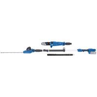 Akku-Multifunktionsgerät C-PHTS410-X Scheppach - 20V | 2in1 | Heckenschere | Hochentaster | Softgrip-Griff | inkl. 2x 2Ah Akku + 2