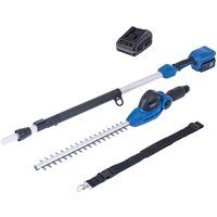 Akku-Teleskop-Heckenschere C-PHS410-X Scheppach - 20V | 41cm Schnittlänge | 1200min-1 Schnittgeschwindigkeit | 11 Schnittwinkel
