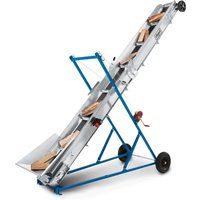 Förderband Muli 4500 scheppach - 400V 50Hz 1100W | 3500mm Förderhöhe | 4500mm Förderlänge