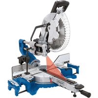 Kapp-Zugsäge HM305SL Scheppach- Schnitthöhe 180 x 340mm | Laser | Softstart | Posaunenauszug