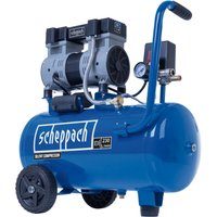 Kompressor Ultra Silent HC26Si Scheppach - 1100W | 8 Bar | 24L Kessel | 230 l/min Ansaugleistung | ölfrei Leisekompressor