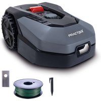 Mähroboter PX-RRM-600Wi Practixx - 600 qm² | 18cm Schnittbreite | 20-60 mm Schnitthöhe | Regensensor