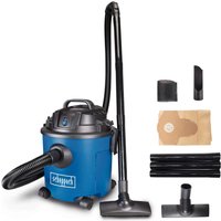 Nass- und Trockensauger NTS16 Scheppach - 1200W | 20kPa Saugleistung | 3m Kabellänge | 16L Behältervolumen | Kabelhalterung | inkl. Zubehör