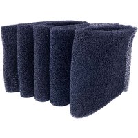 Schaumfilter schwarz 12/15/20/30/50L Set mit 5 Stück Scheppach