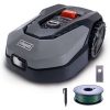 Scheppach Mähroboter RoboCut XXL900 bis zu 900 qm² | 18cm Schnittbreite | 20-60mm Schnitthöhe | Wifi