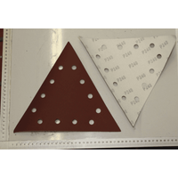 Schleifpapier-Dreieckig K=240 Satz=10 Stück Körnung P 240