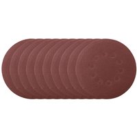Schleifpapier Set rund Scheppach - 10 teilig | Ø 215 mm | K 120 Satz=10 Stück