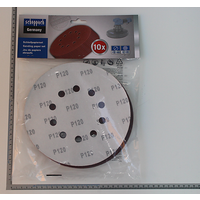 Schleifpapier rund Ø 215 mm K 120 Satz = 10 Stück