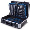 Werkzeugkoffer TB225 Scheppach - 235 tlg. Werkzeugset | Aluminium Koffer | mit Schraubenschlüssel