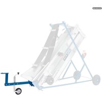 Zugdeichsel mit Stützrad und Schlepper-Zugöse